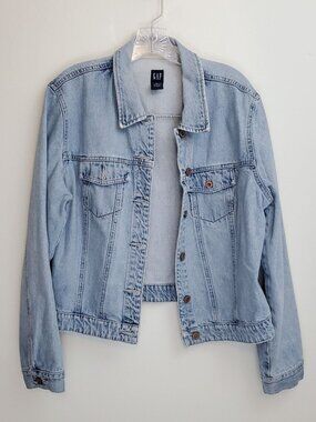 Gap Vintage Y2K light wash denim jacket